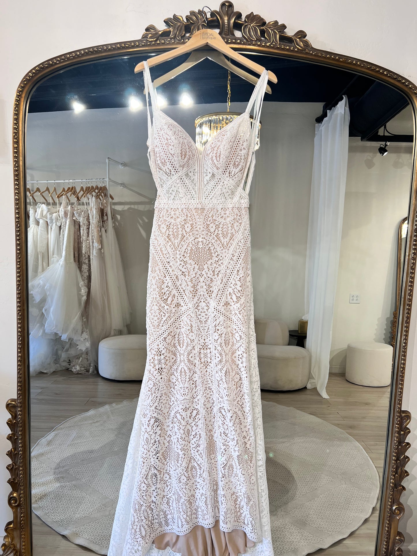 Blue by Enzoani Rebekah, Size 8