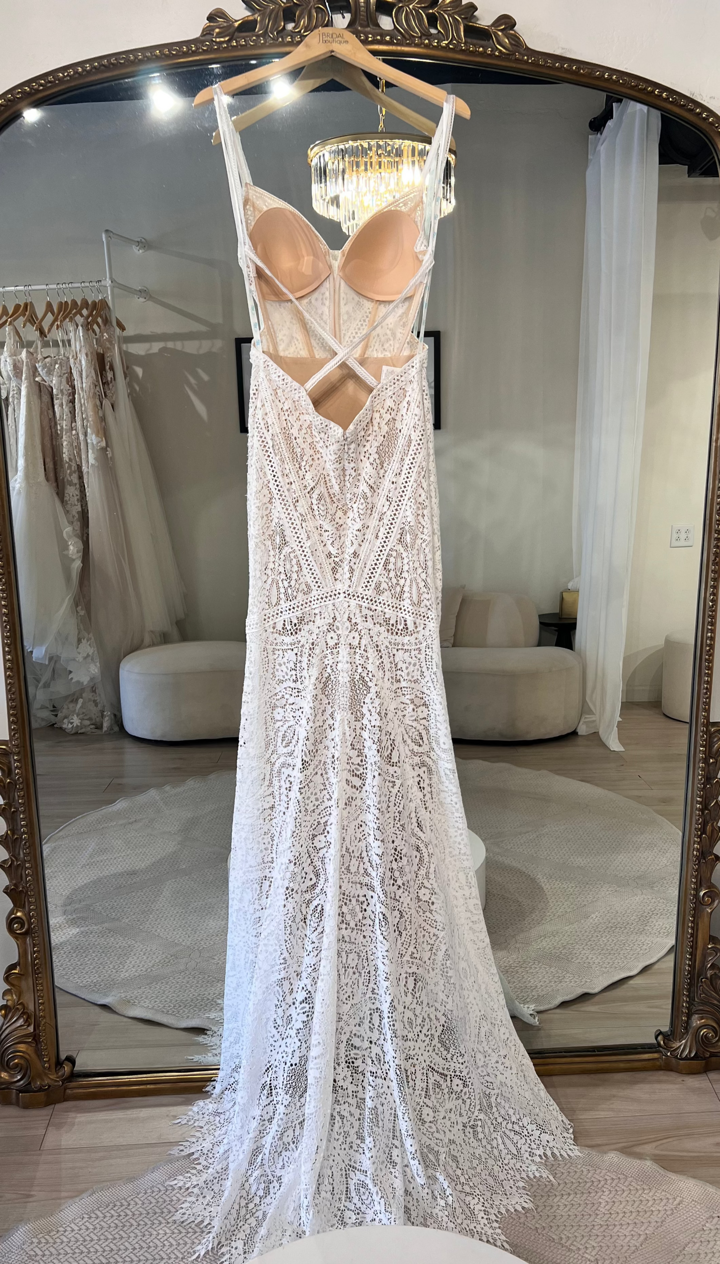 Blue by Enzoani Rebekah, Size 8