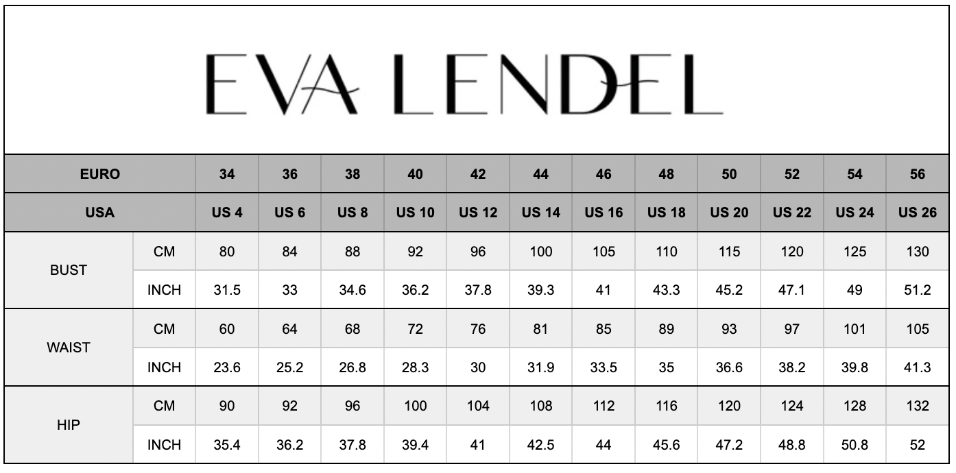 Eva Lendel Abril, Size 14